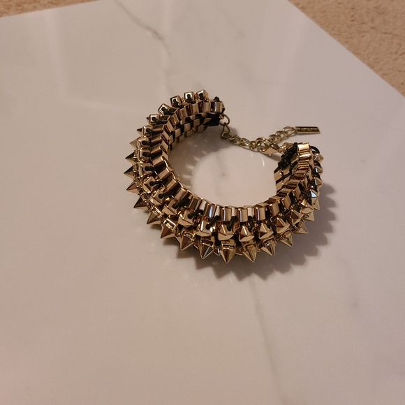 Jewelmint Edgy Studs & Chain Chunky Bracelet - Picture 3 of 4